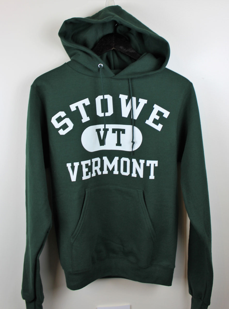 Stowe Arch Hooded SS Dark Green Shaw's General Store