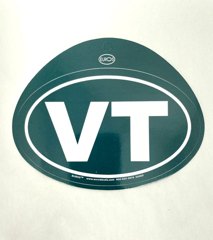 Green VT Euro Sticker