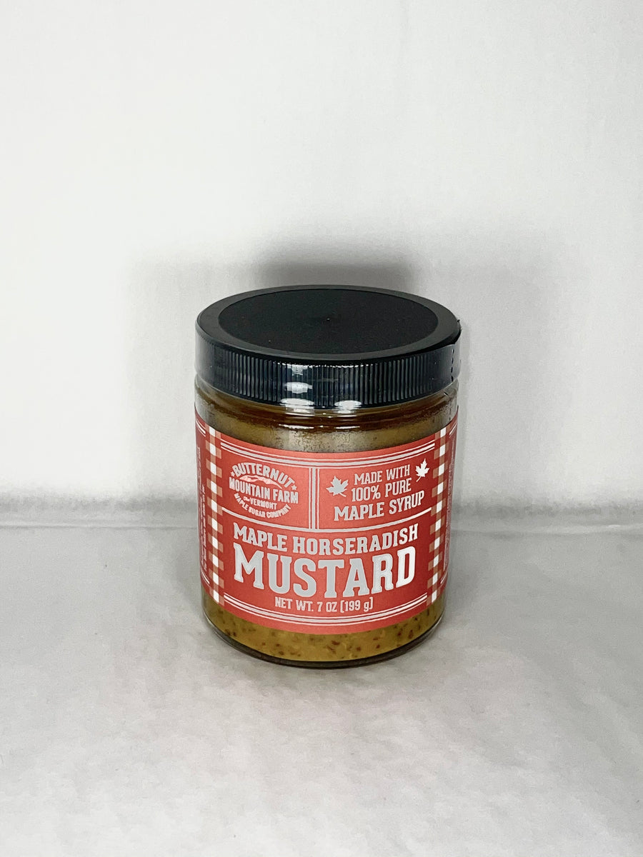 Maple Horseradish Mustard 7oz Shaw's General Store