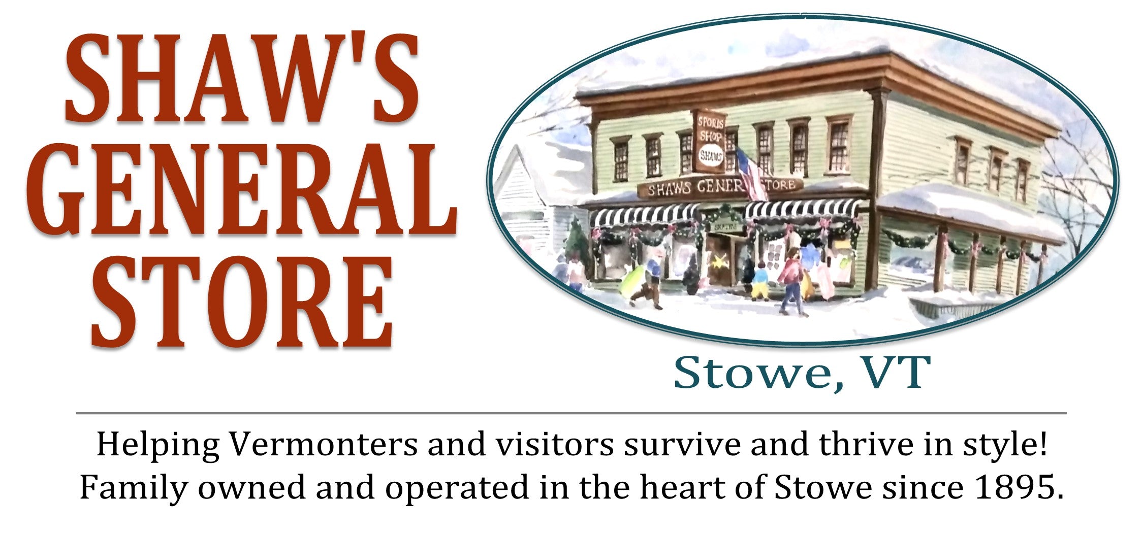 Apparel, Shoes, VT Shirts, Stowe Souvenirs, Toys, Games, Maple Syrup