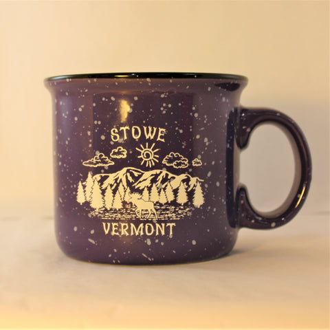 14oz Stowe Camper Mug Purple