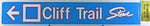 Cliff Trail Trail Sign