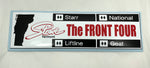 Front Four Sticker
