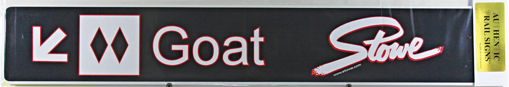 Goat Track Sign Goat Trail Sign – Shaw's General Store