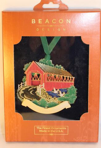 VT Covered Bridge Ornament