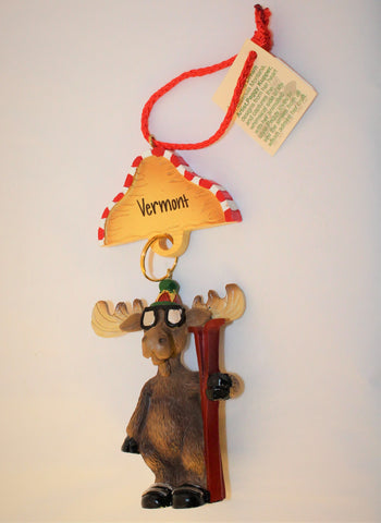 Aspen Moosekin Ornament