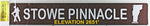 Stowe Pinnacle Trail Sign