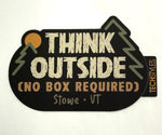 Think Outside Sticker