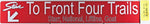 To Front Four Trail Sign