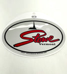 Silver Stowe Church Euro Sticker