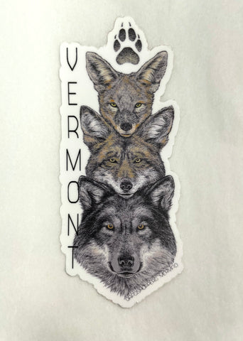 Wildlife Totem Sticker