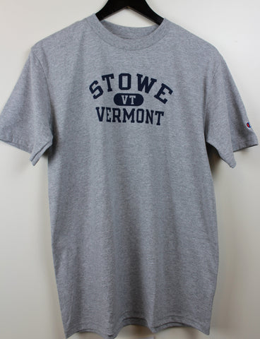 Stowe Arch Kid's Short Sleeve Tee Gray