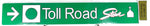 Toll Road Trail Sign